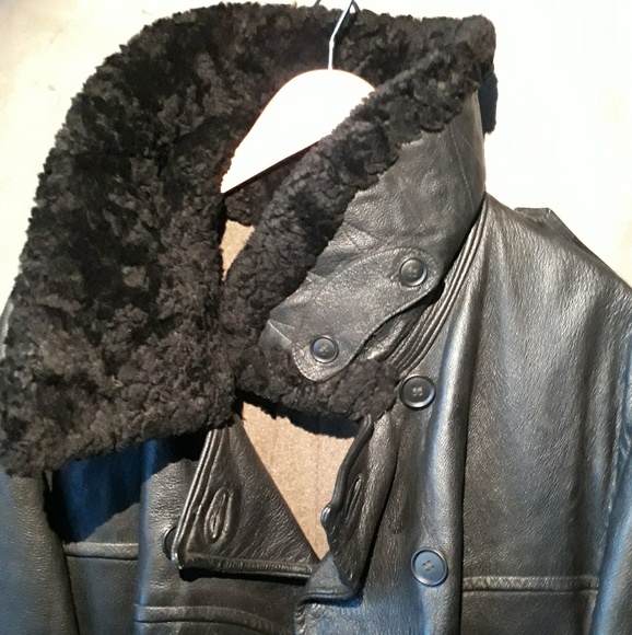 Jackets & Coats Ww2 Vintage Swedish Military Leather Coat Poshmark